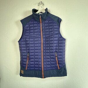 Little Donkey Andy Men's Lightweight Puffer Vest Warm Outdoor Jacket Large New